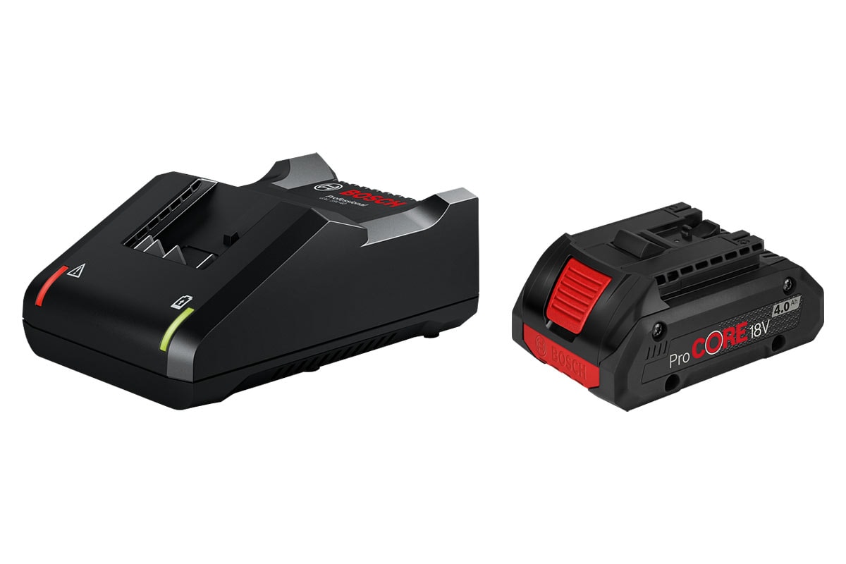 Bosch Startset ProCORE 18V mit 1x 4,0Ah Akku und Schnellladegerät GAL 18V-40.