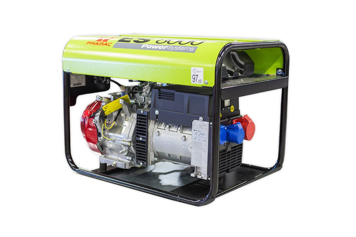 Pramac Generator ES8000 THHPI 3-faset Benzin