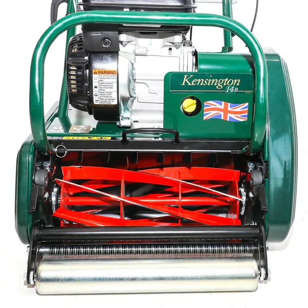 Allett_Kensington_14B_Mower_Front_Close.webp