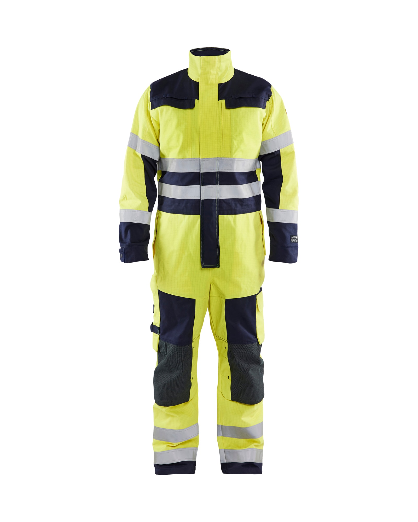 Blåkläder Multinorm Overall High Vis Gelb/Marineblau - C56