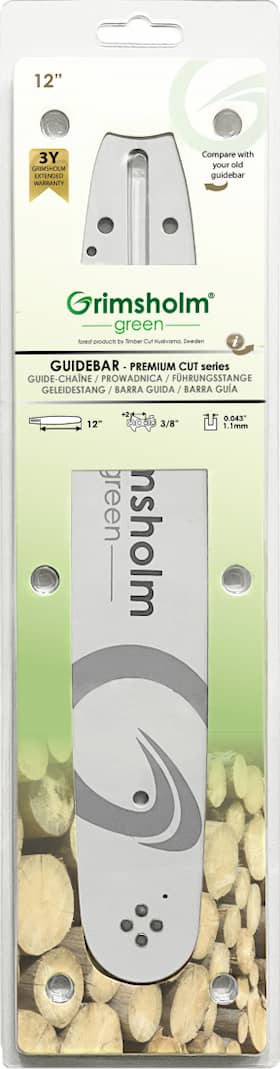 Grimsholm 12 "3/8" 1,1 mm premium Cut Mersås Safe