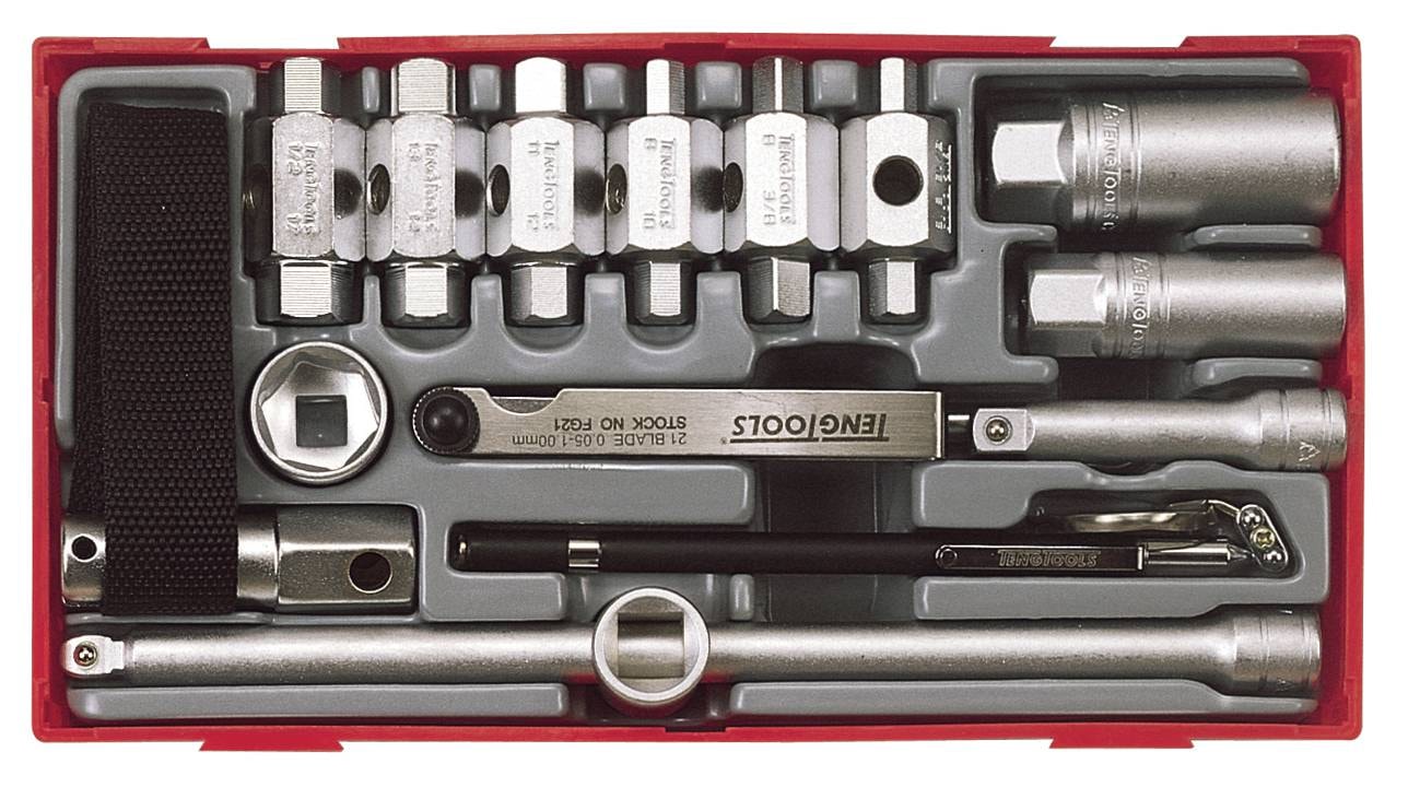 Teng Tools Oljeservicesats TTOS16 16 delar