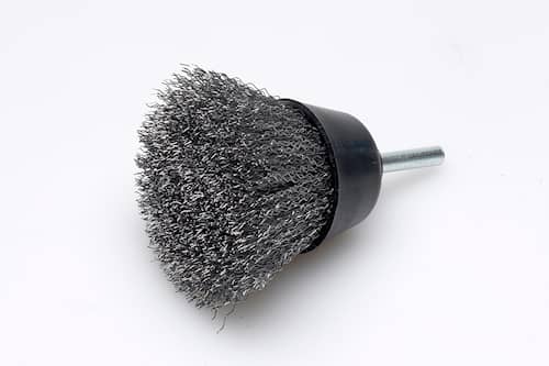 Osborn Axial Brush 50x6mm Fuldt fyldt sort dækning 0,25 mm, bølget, stål
