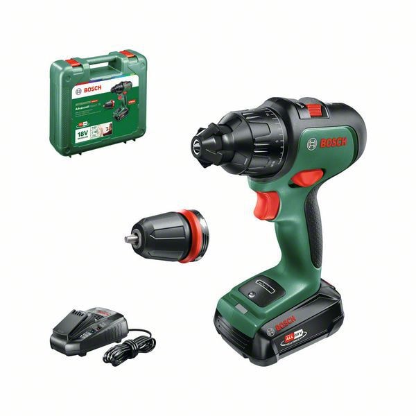 Bosch DIY Iskuporakone AdvancedImpact 18V, 1x2,5Ah akku ja laturi