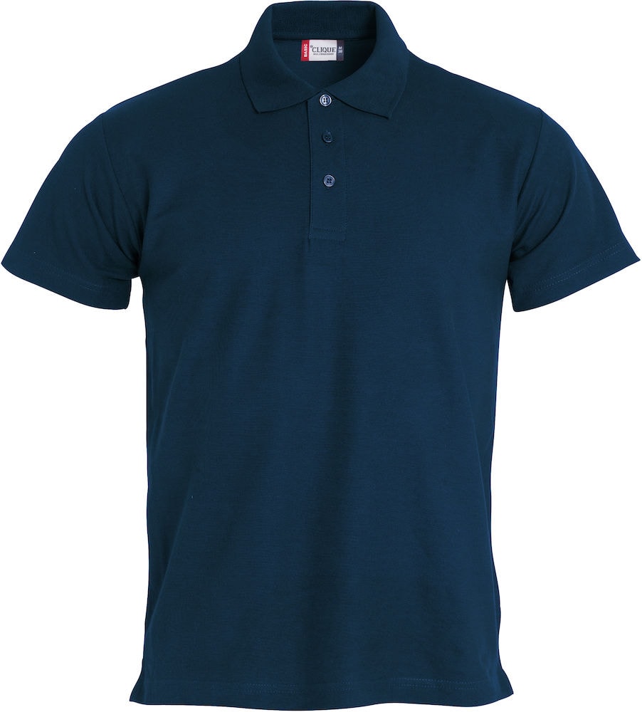 Clique Poloshirt Herren Dunkelblau 4XL
