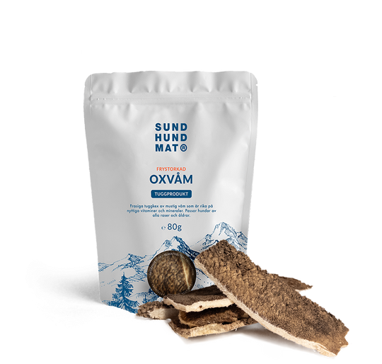 Sund Hundmat Frystorkad Oxvåm 80g
