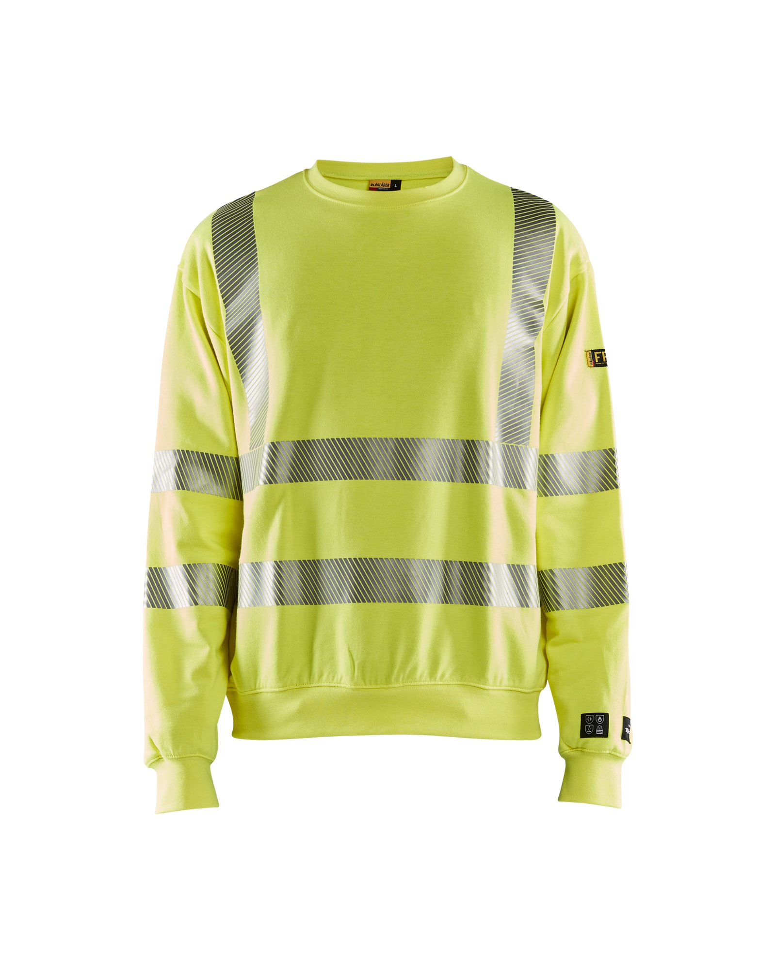 Blåkläder Multinorm Sweatshirt High Vis Gelb - 6XL