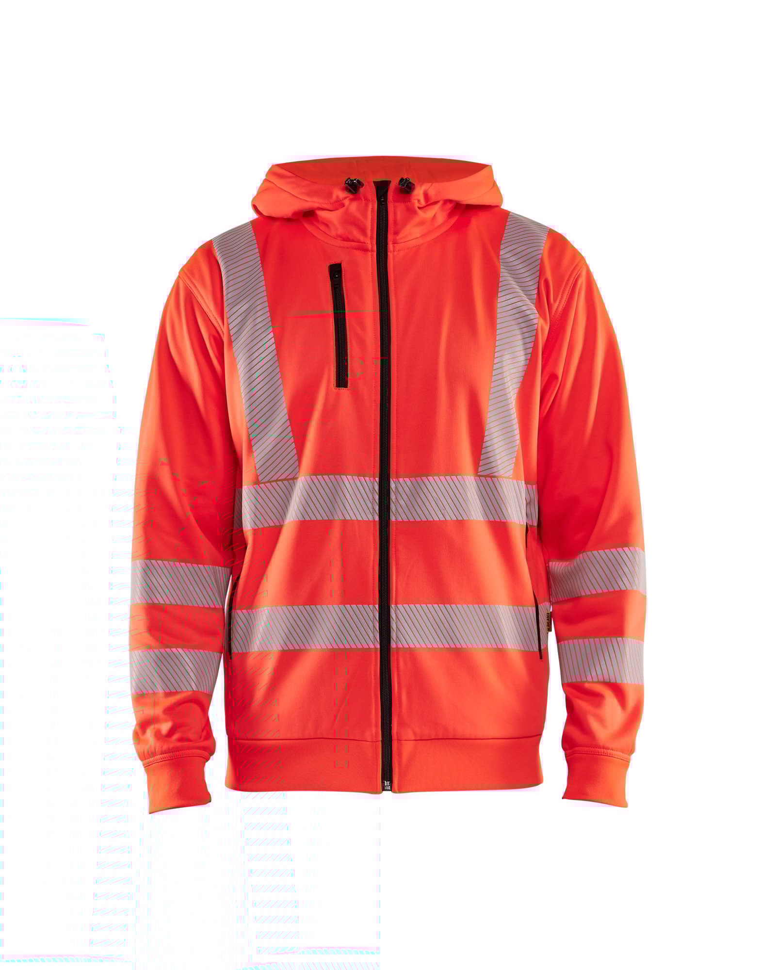 Blåkläder 3565-2538 Luvtröja Varsel Full-zip Varselröd XXXL