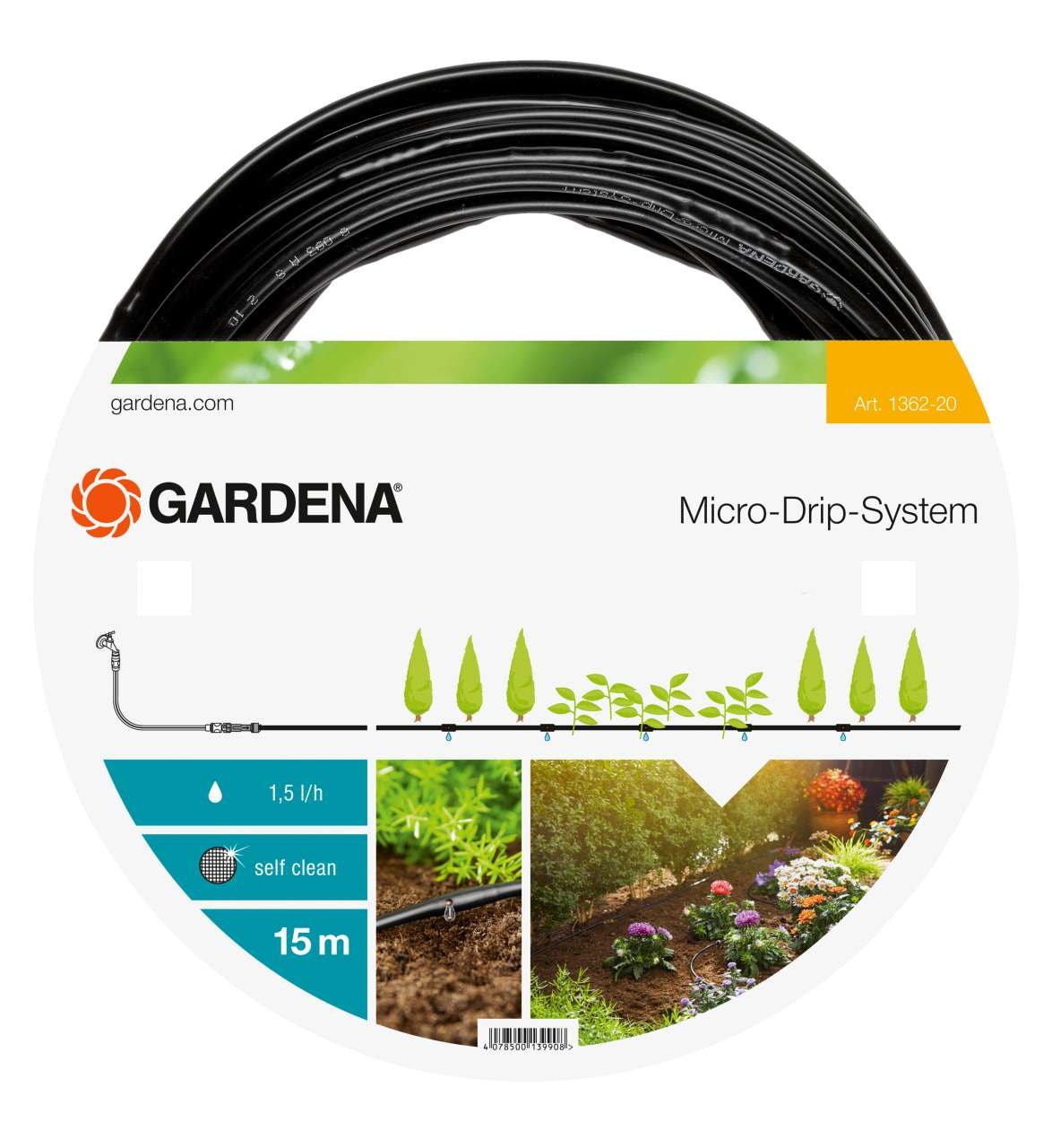 Gardena Drypslange Over Jorden 4,6 mm (3/16")