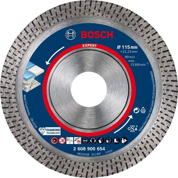 Bosch Diamond cutting disc Expert HardCeramic
