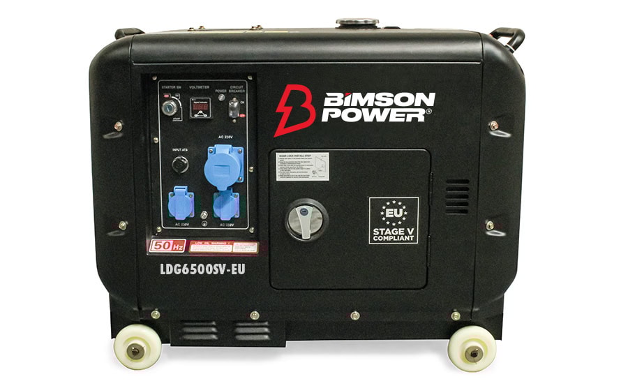 Warrior aggregat 5.5kW 1-fase diesel, ATS