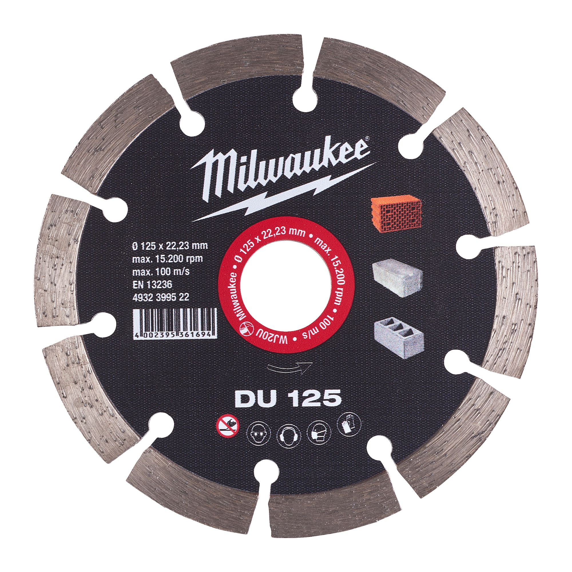 Milwaukee Diamantskiva DU