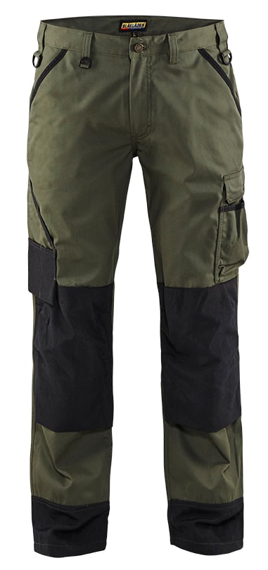 Blåkläder Puutarhurin Housut - Army Green/Musta - D108