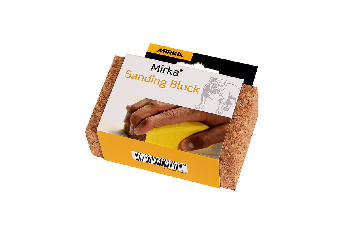 Mirka Handslipstöd Kork 100x60x40mm