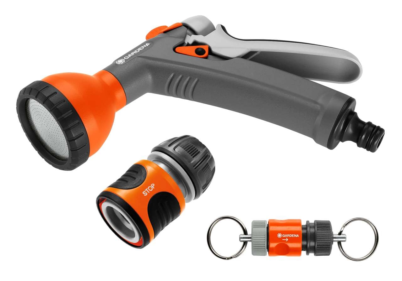 Gardena ruiskupistoolisarja avainrenkaalla