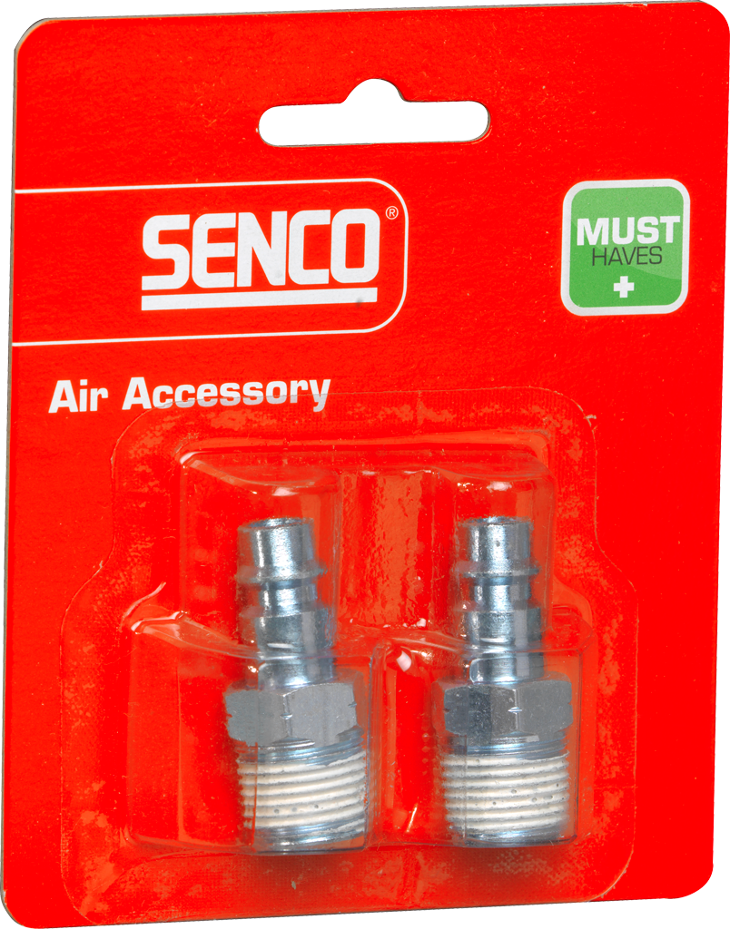 Senco Nippel Utvändig NPT-gänga 2-pack