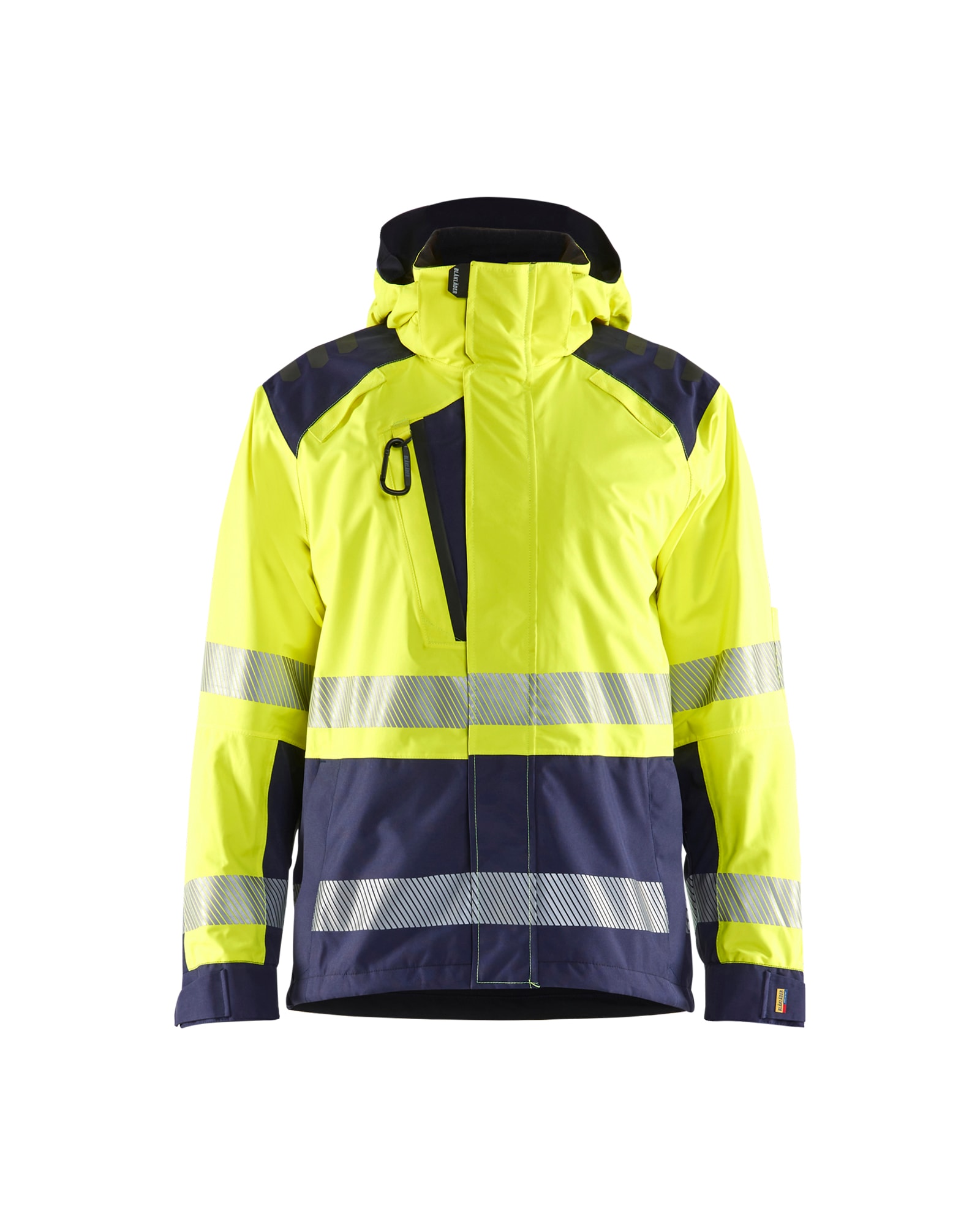 Blåkläder High Vis Shell Jacke High Vis Rot/Schwarz - 6XL