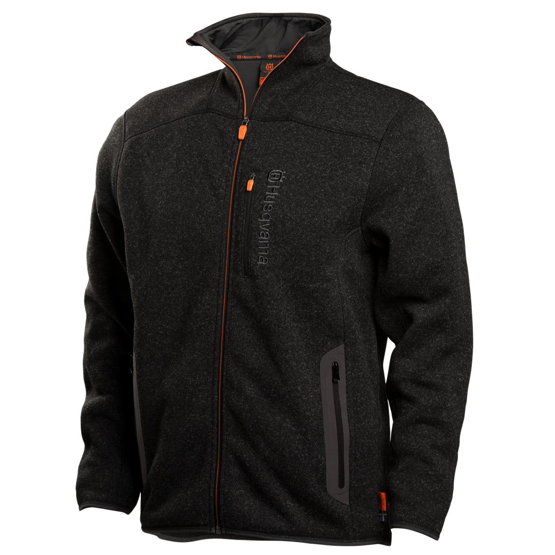 Husqvarna Xplorer Fleecejakke Granittgrå - Str. 62 - Xxl