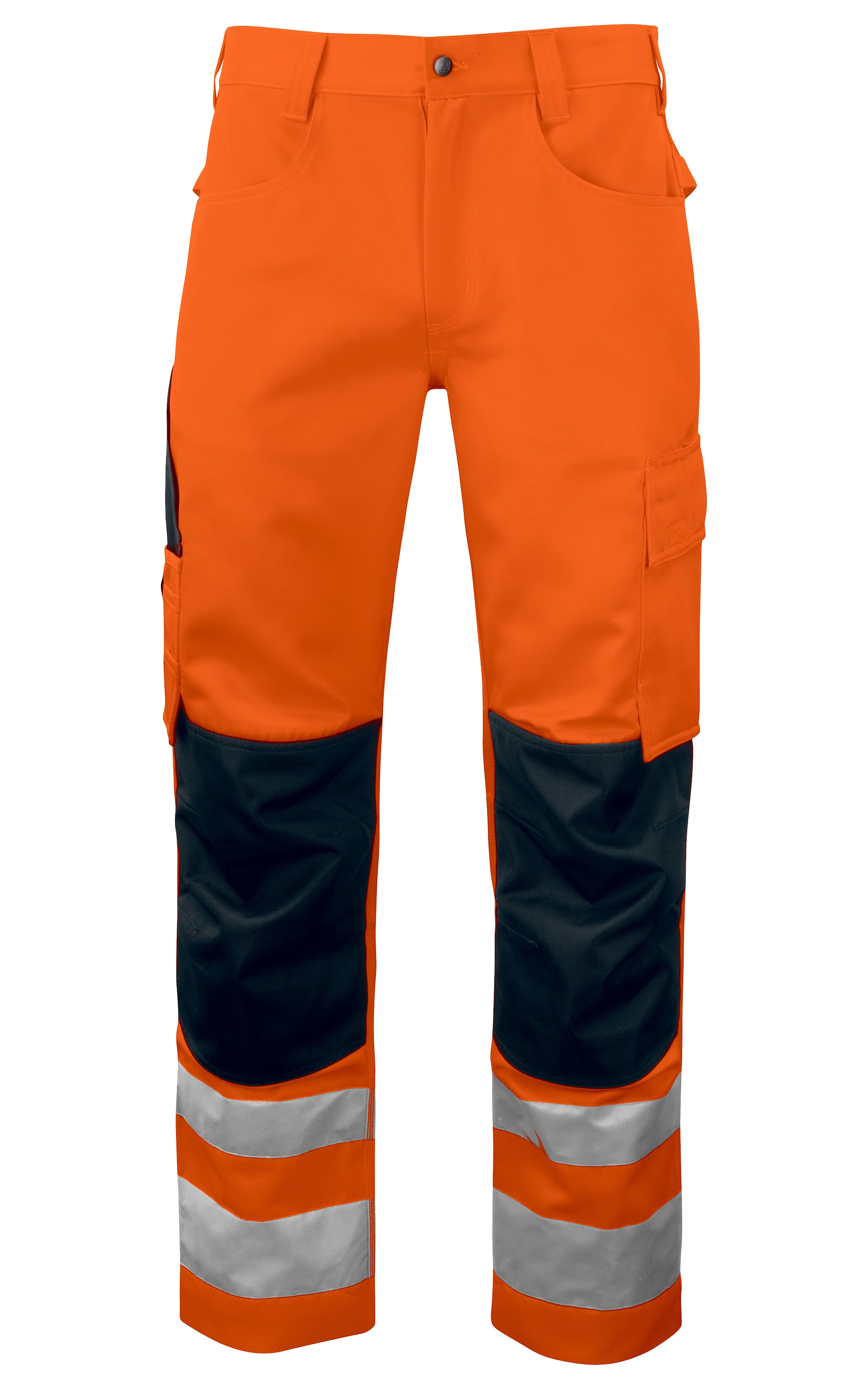 ProJob 6532 Midjebyxa HV Orange/Svart Kl.2 D96