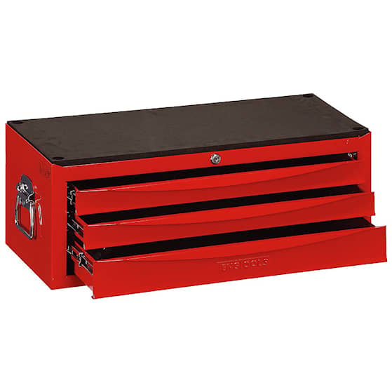 Teng Tools Mellanlåda TC803SV 3 lådor, röd