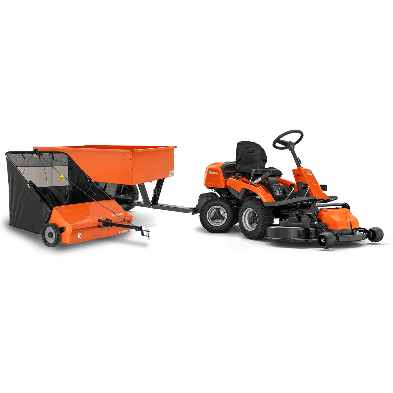 Husqvarna 214TC Åkgräsklippare med Redskapspaket