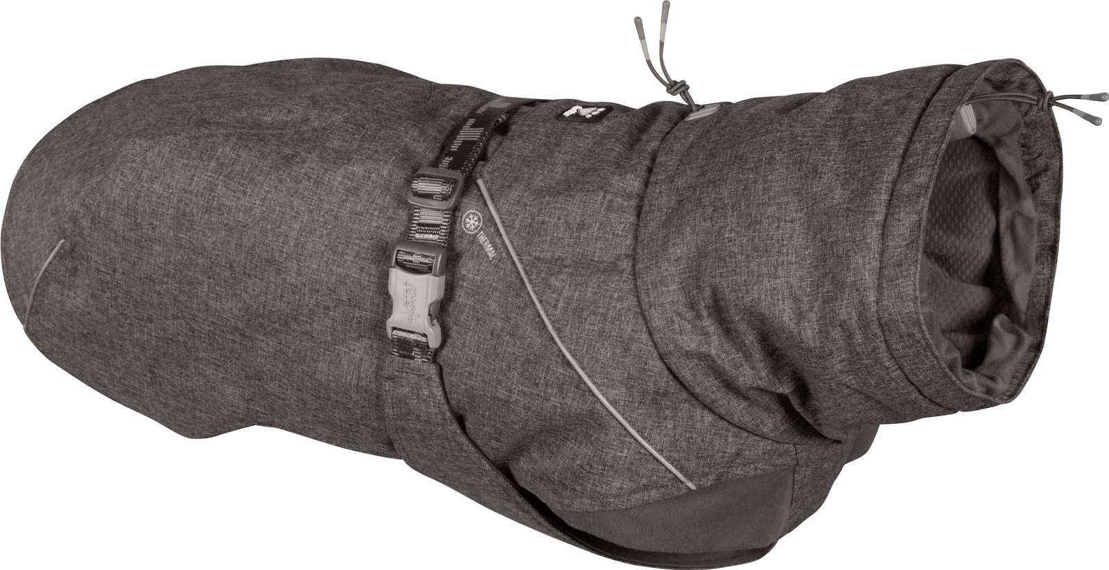 Hurtta Expedition Parka Blackberry hundedækken mørkegrå str. 45XS cm