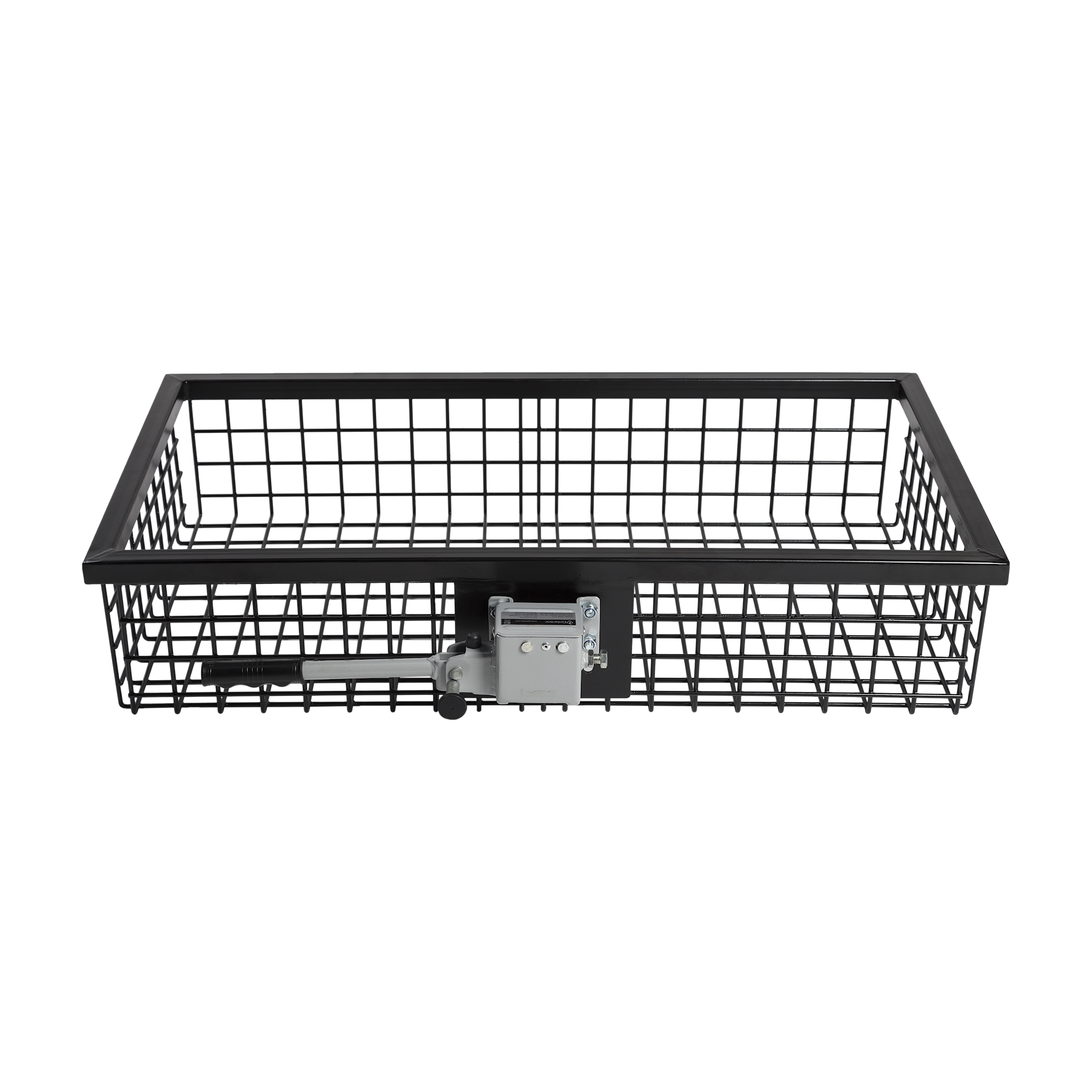 Gehetec Transportkorg Maxi, extra djup, Varmförzinkad och pulverlackerad svart.