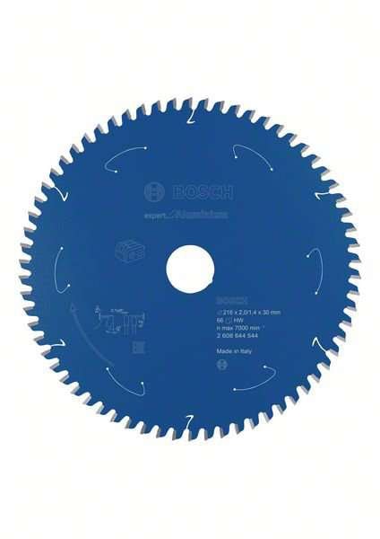 Bosch Sägeblatt Expert für Aluminium T 216x2/1,4x30mm 66Z