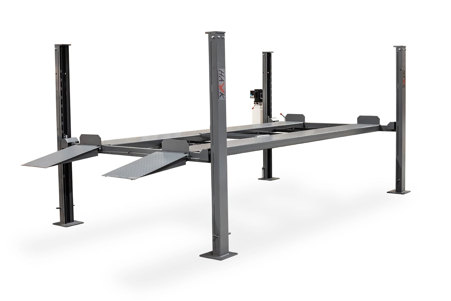 Hawk parkeringsløfter, firesøyleløfter 3500 kg