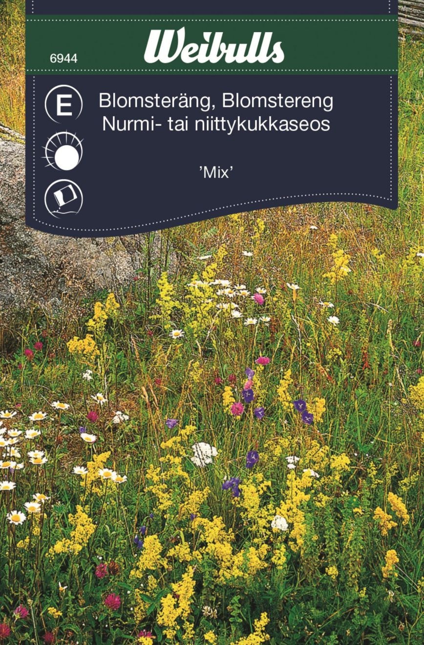 Weibulls Nurmi- tai niittykukkaseos, Siemenet