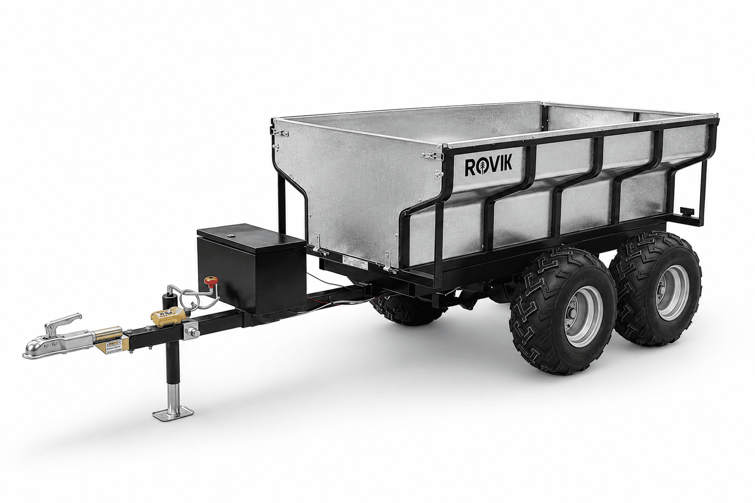 Rovik HTV1400 Hydraulisk Tippvagn