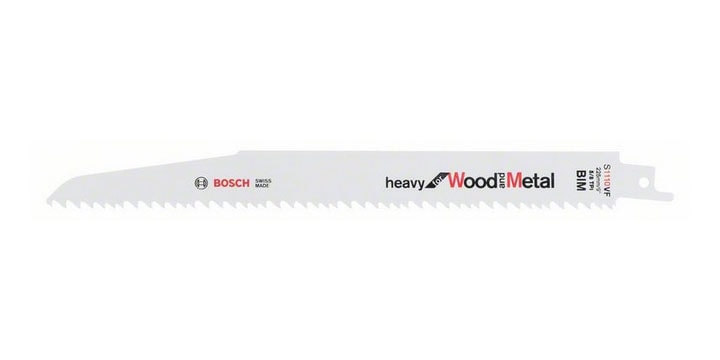 Bosch Tigersägeblatt S1110VF Heavy Holz/Metall 225mm 5er-Pack
