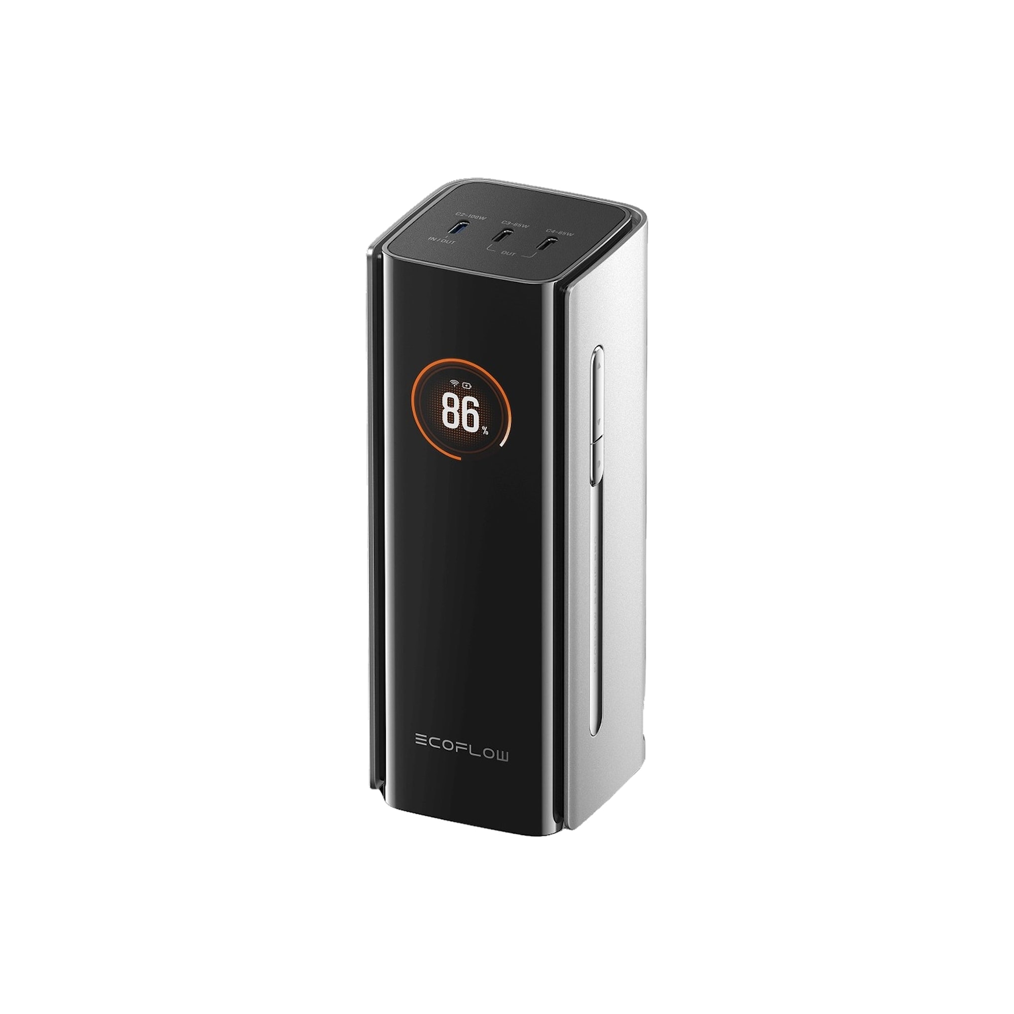 EcoFlow RAPID Pro Powerbank 20,000mAh 230W 100W Inbyggd Kabel