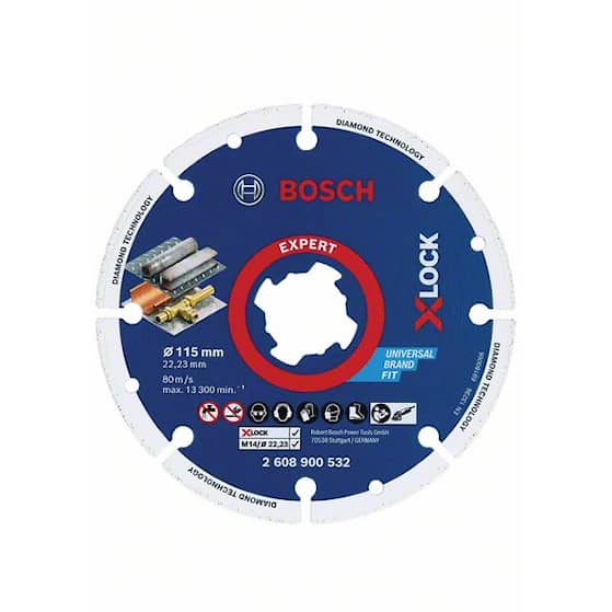 Bosch X-LOCK Diamond Metal Wheel 125x22,23 mm