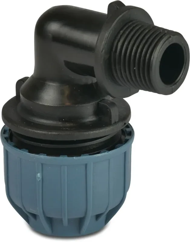 Bevo PEM tilslutning 90° 25 mm x ½
