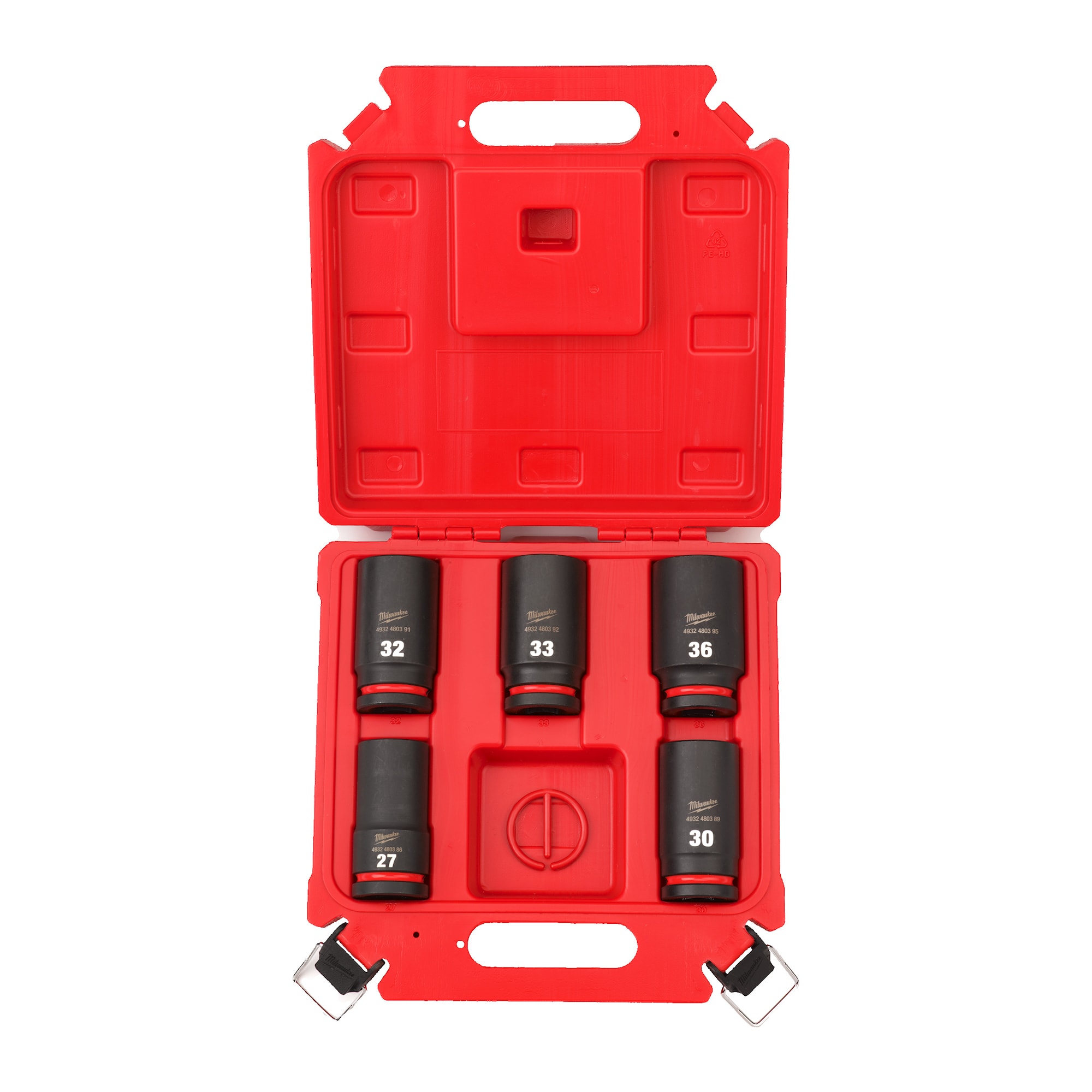 Milwaukee Krafthylssats 3/4" Lång B&T 5P