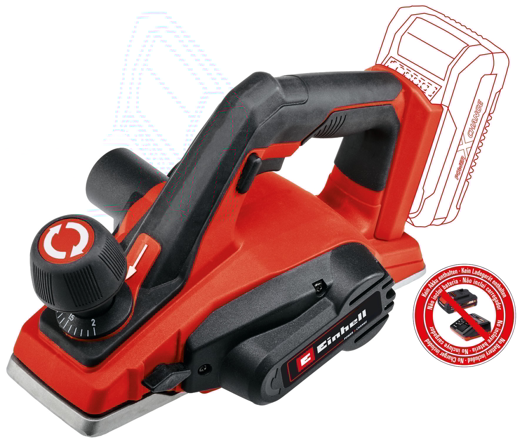 Einhell TE-PL 18/82 Li-Solo Akku-Hobel