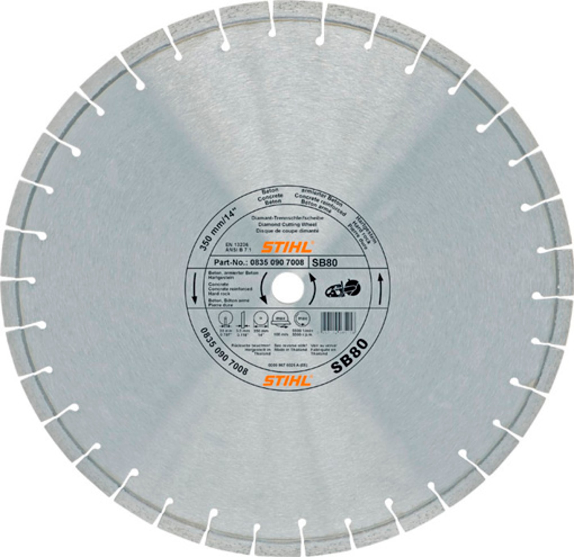 Stihl Diamantkapskiva D-SB90 Ø 300 mm