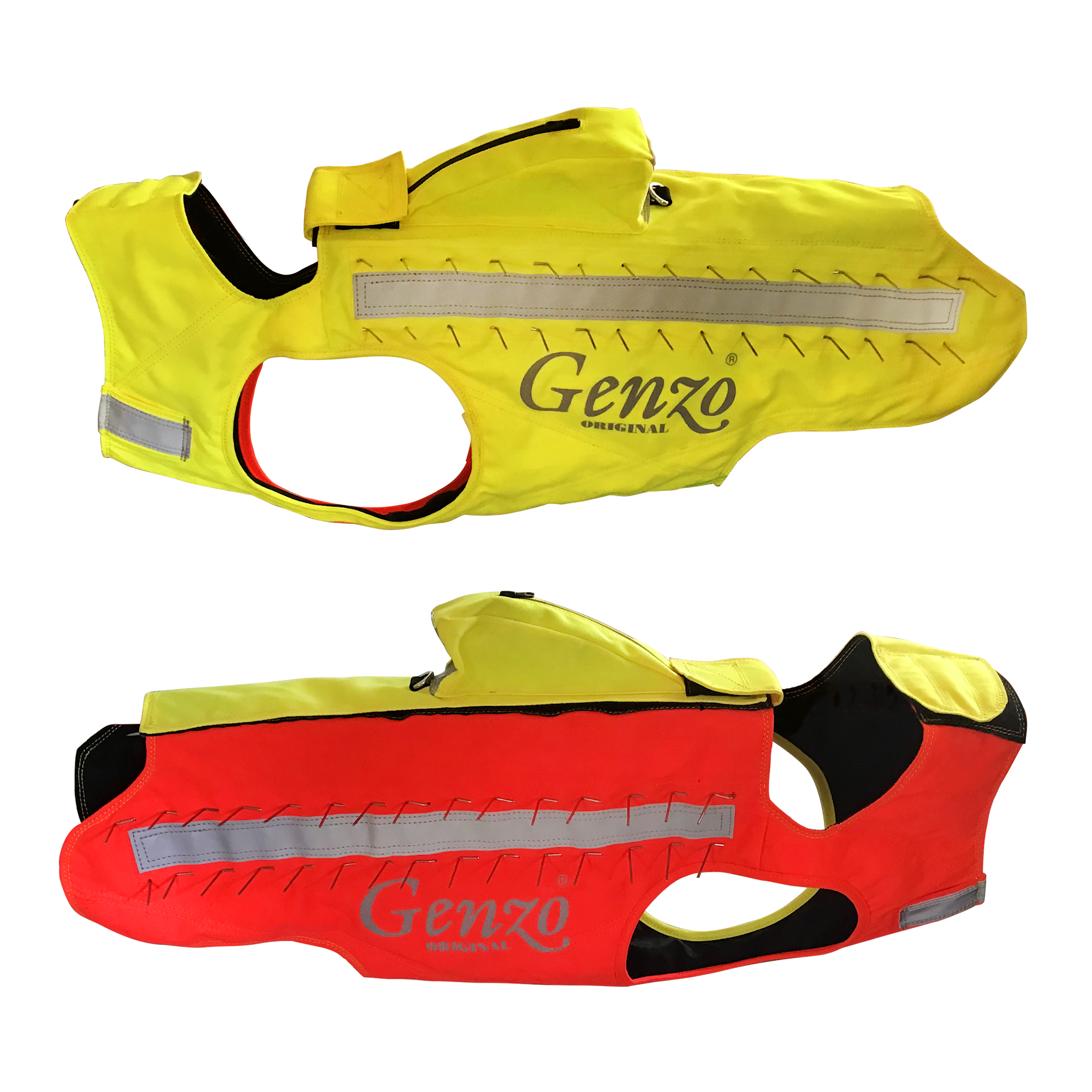 Genzo Vernevest Wolf & Wild Boar inkl. ulv stål