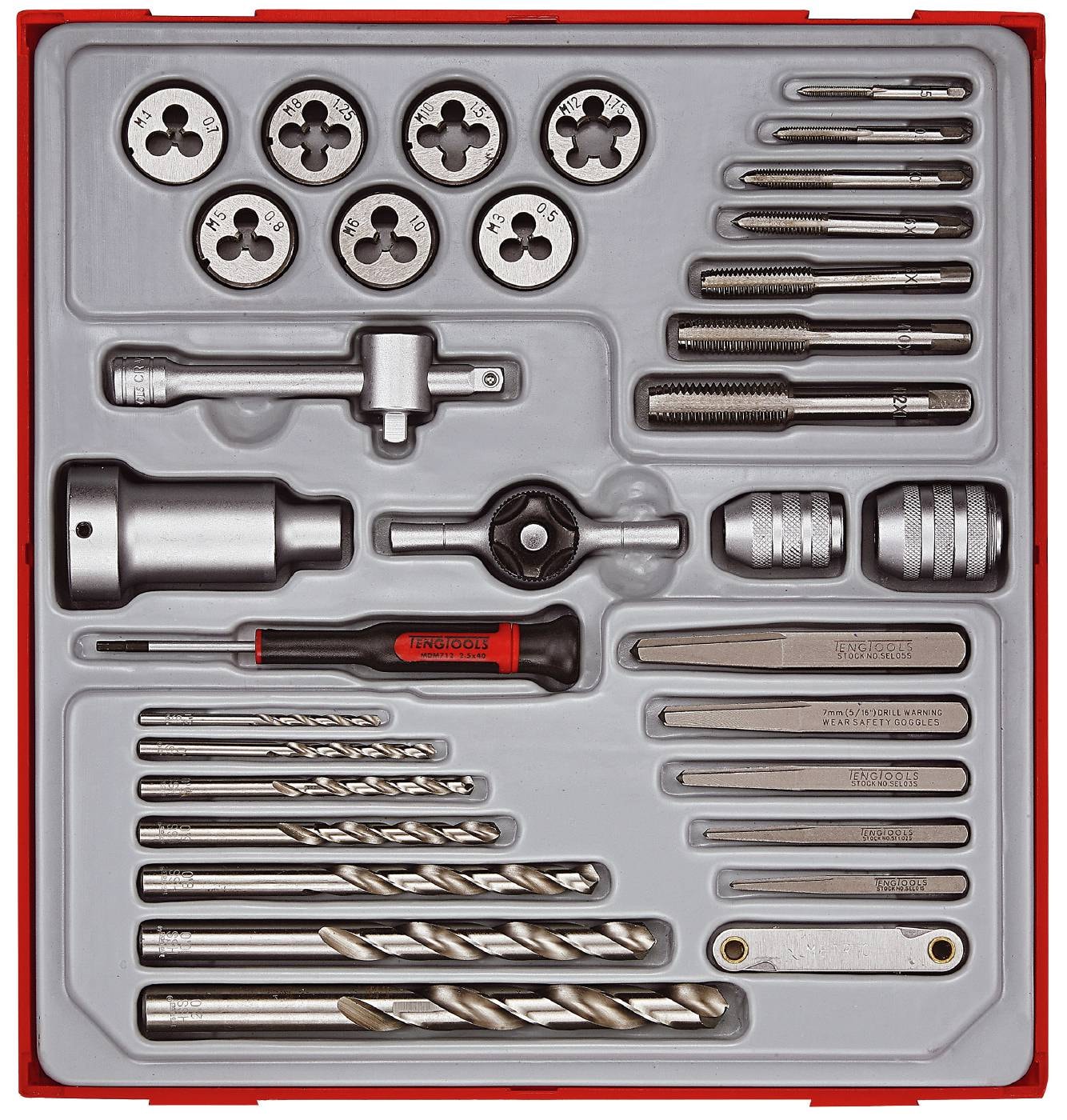 Teng Tools 34 dele Gevindsæt TTDTD34
