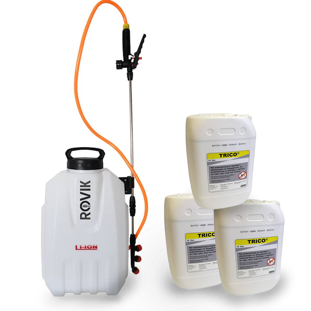 Trico Viltskyddspaket med ryggspruta