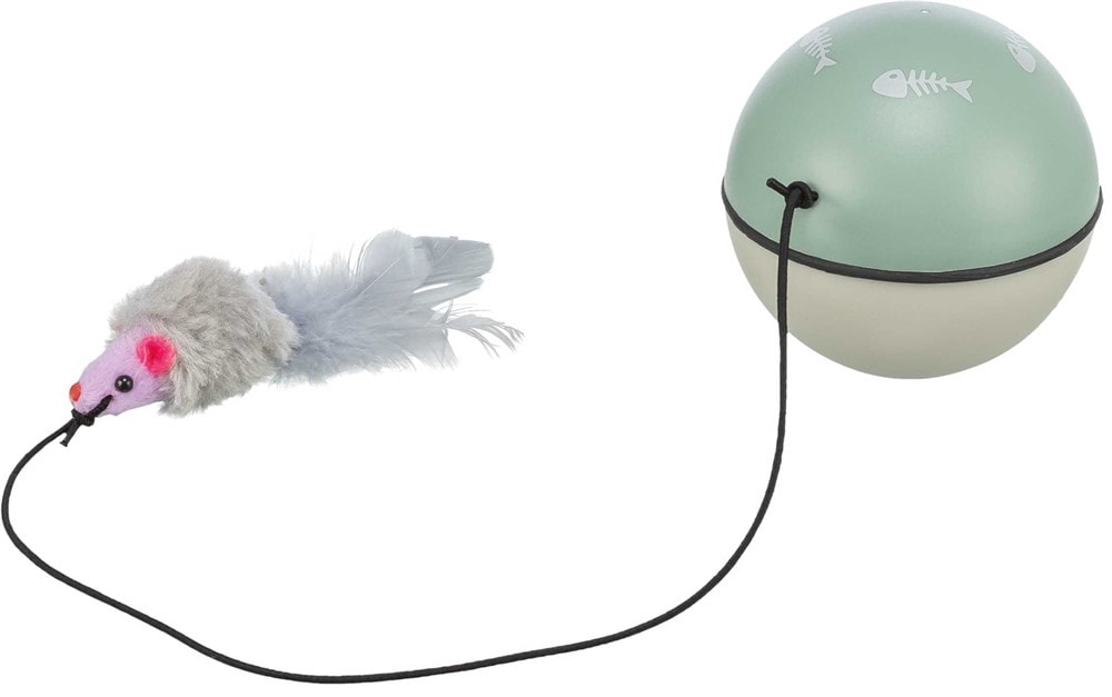 Trixie Kattleksak Turbinioboll med mus 9 cm
