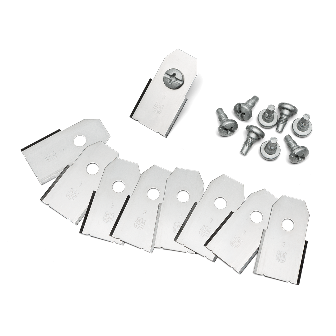 Husqvarna Automower® Knivsæt - Dobbeltskær - Blister Pakke - 9 Stk. Long Life Knive