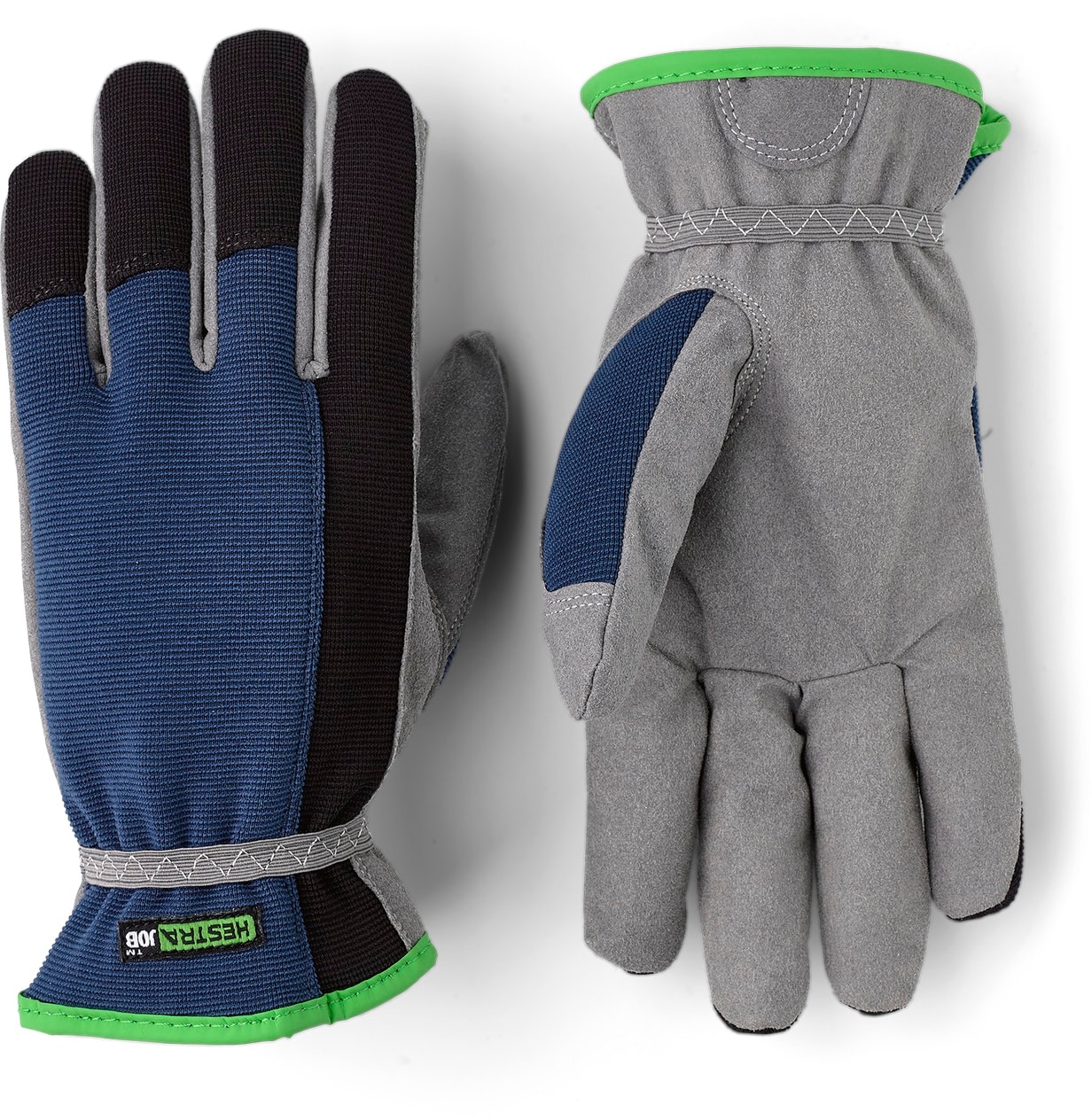 HestraPro Garden Robin Glove - Medium blue - 8