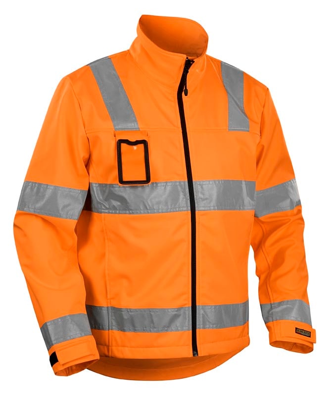 Blåkläder Softshelljakke Varsel - oransje - XXL