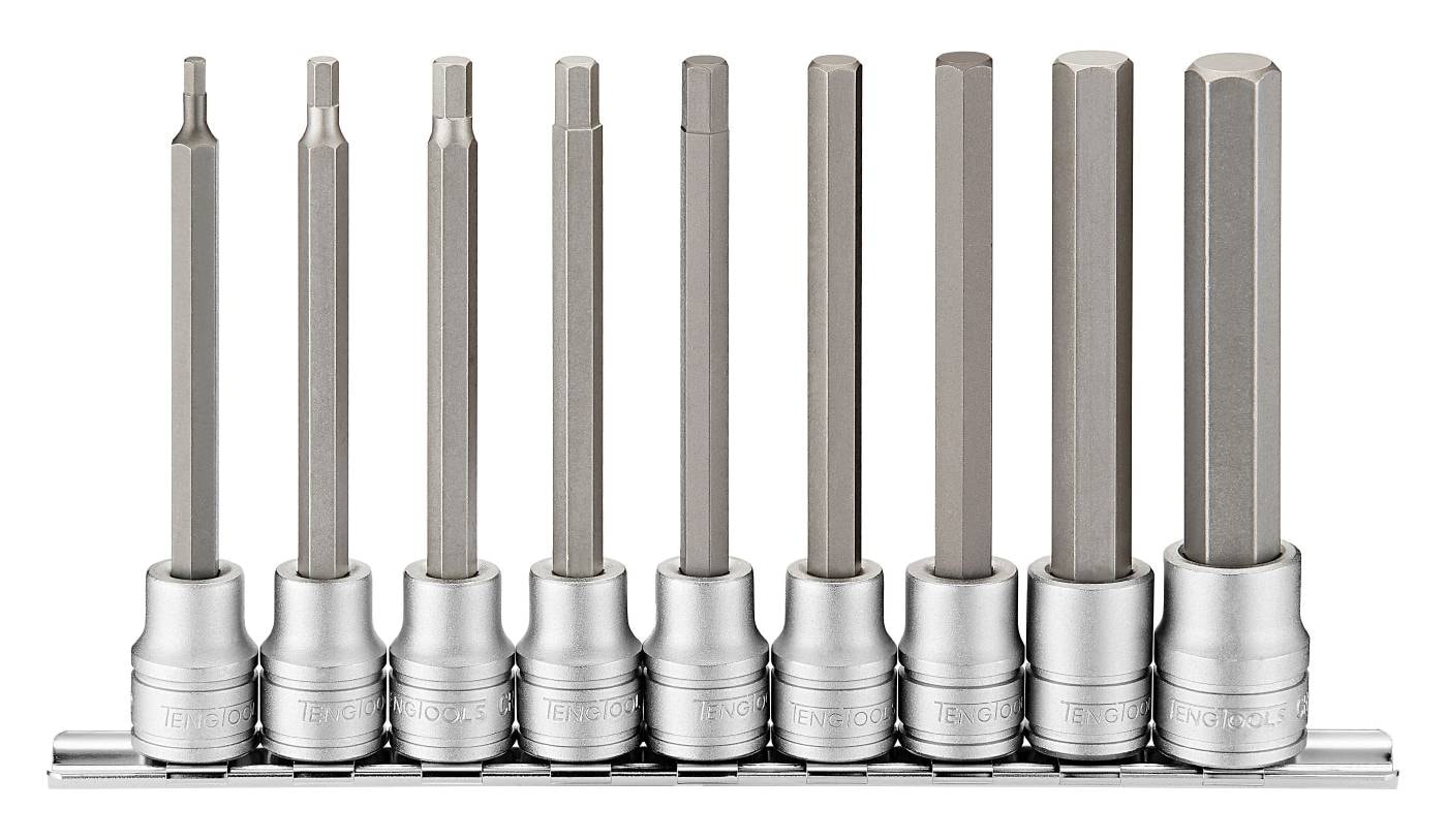Teng Tools Hylsykärkisarja 6-kulmainen. 0.375inch:n nelikulmainen kiinnitys. M3809