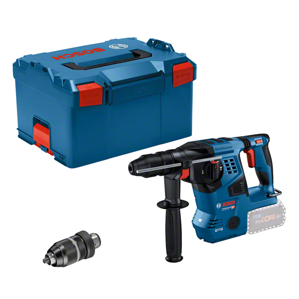 Bosch Hammer drill GBH 18V-28 CF without battery and charger in L-Boxx