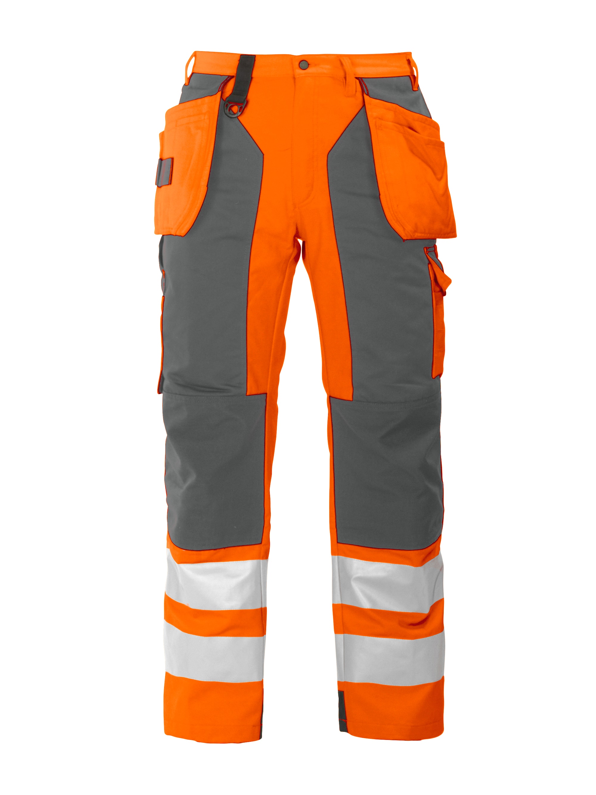 ProJob 6506 Housut En Iso 20471 Luokka 2 Oranssi/Harmaa C44