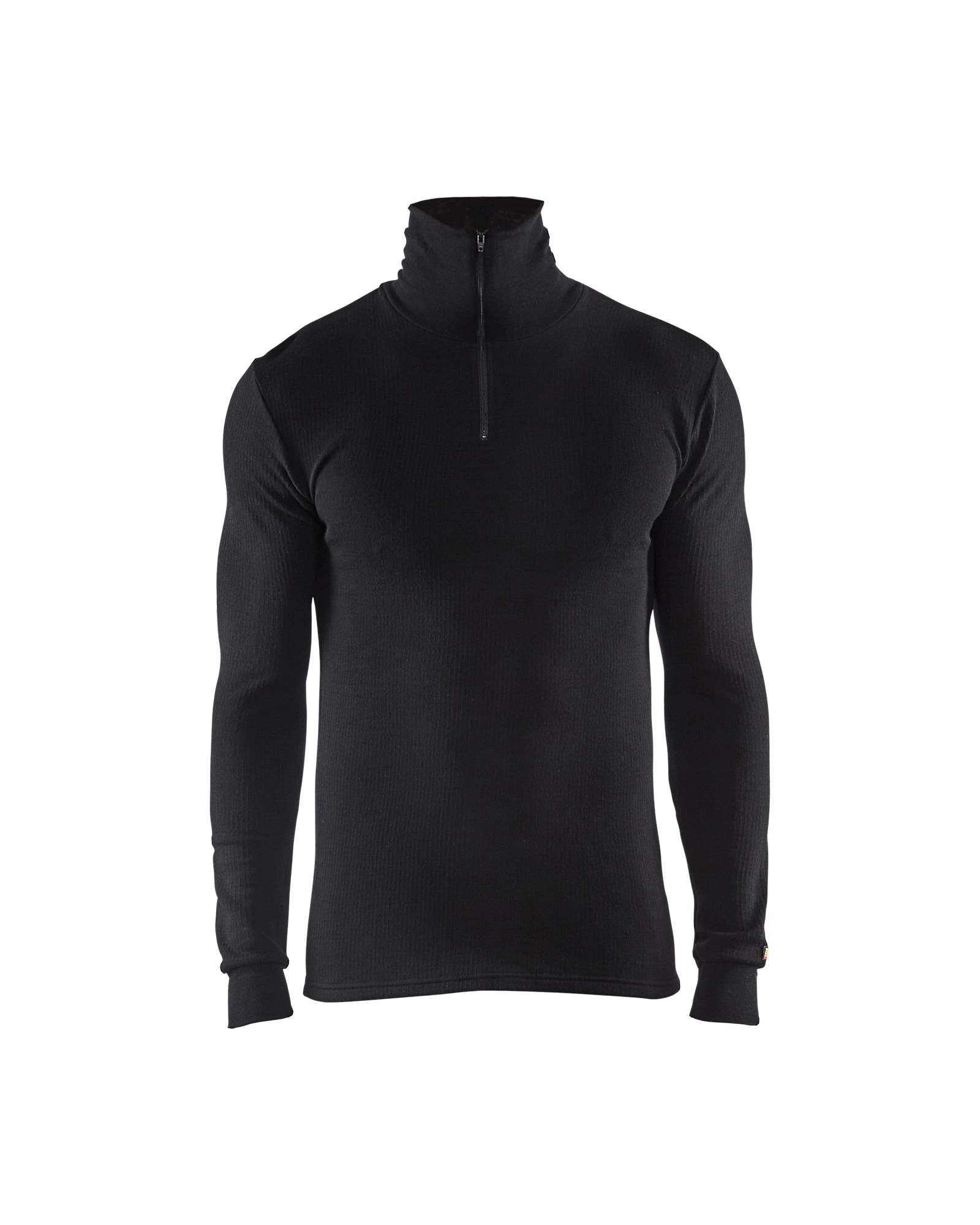 Blåkläder 4891-1705 Underställ ziptröja WARM, 50% merinoull Svart XXXL