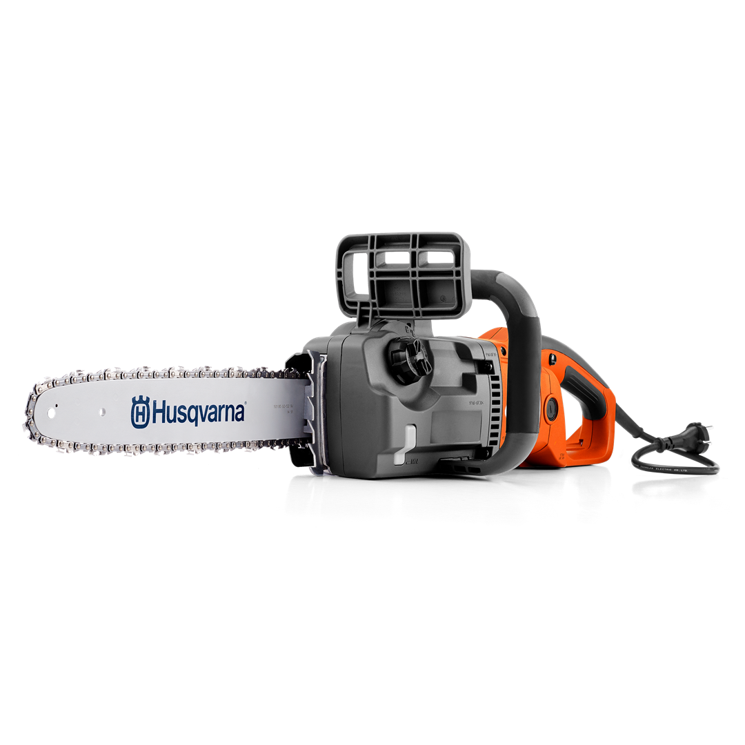 Husqvarna 418EL Sähkökäyttöinen Moottorisaha Henkselit kaupan päälle!
